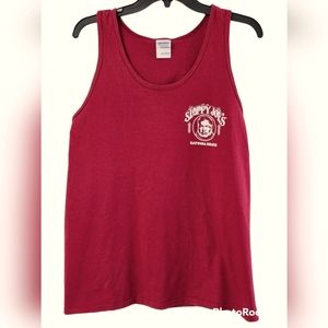 Sloppy Joe's Dayton Beach Burgundy men's size large muscle shirt